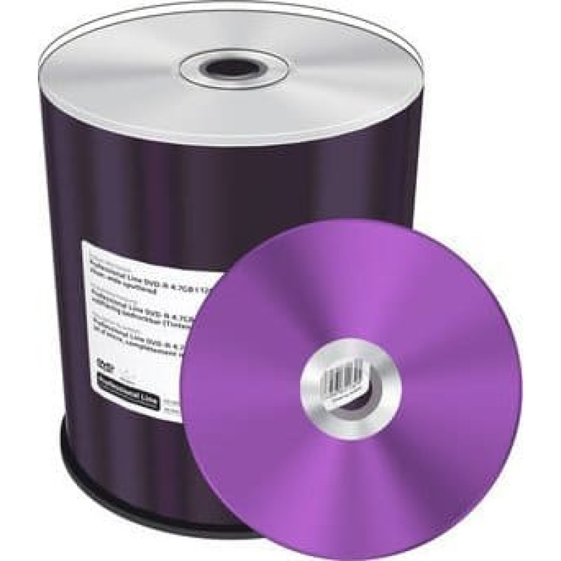 Mediarange MediaRange DVD+R 4.7GB 100pcs 16x silber voll bedruckbar