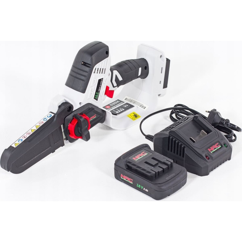 NAC Piła łańcuchowa NAC NAC PIŁA ŁAŃCUCHOWA AKUM. 18V 1x2,0Ah 15,2cm
