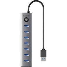 Orico HUB USB Orico Adapter Hub Orico CL7U USB-C do 7x USB 3.0 (szary)