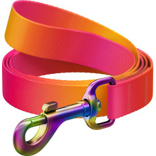 Collar Smycz dla psa nylonowa WAUDOG gradient, dł. 122 cm, pomarańczowa