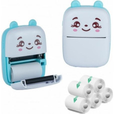 Extralink Drukarka etykiet ExtraLink EXTRALINK EPP-002 PORTABLE MINI PRINTER BLUE + PAPIER TERMICZNY SAMOPRZYLEPNY 5 SZT