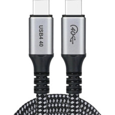 Choetech Kabel przewód USB-C 240W 8K 60Hz 1.2m czarny Kabel przewód USB-C 240W 8K 60Hz 1.2m czarny