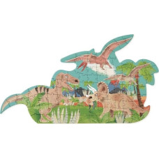 Scratch Scratch - puzzle dwustronne - dinozaury i szkielety
