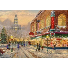 Schmidt Spiele PQ Puzzle 1000 el. THOMAS KINKADE Świąteczne życzenie