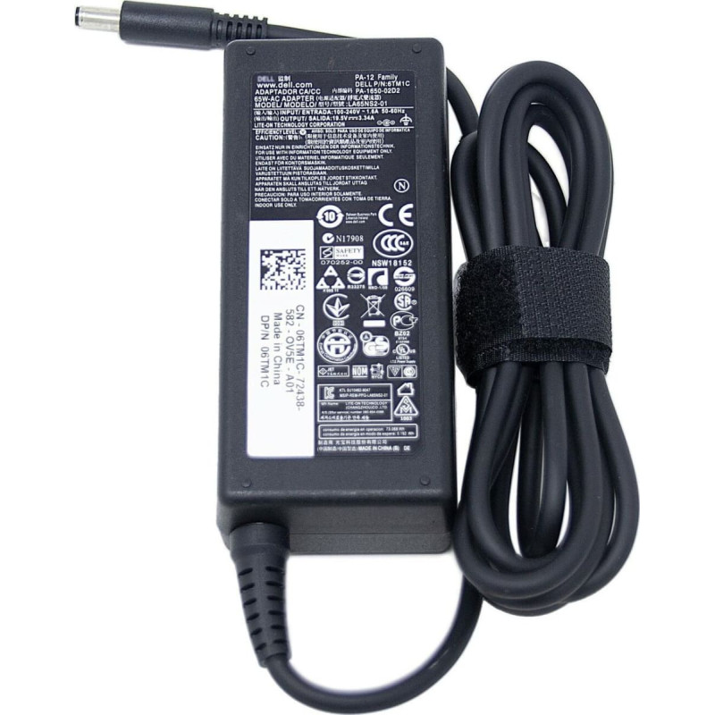 Dell Zasilacz Dell ADPT,AC,65W,CHNY,4.5,E4,RUG,V2