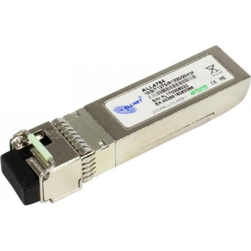 Allnet ALLNET Switch Modul ALL4764 SFP+(Mini-GBIC), 10Gbit, B(Bidi)B/LC, Tx1330nm/Rx1270nm, 9u, 20Km,