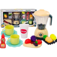 Leantoys Zestaw Elektryczny Blender Owoce Do Krojenia Światła Dźwięki