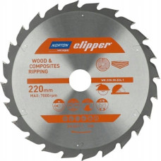Norton NORTON CIRCULAR SAW 220mm x 30mm x 24z WOOD AND COMPOSITES ATB (2.8 / 1.8)