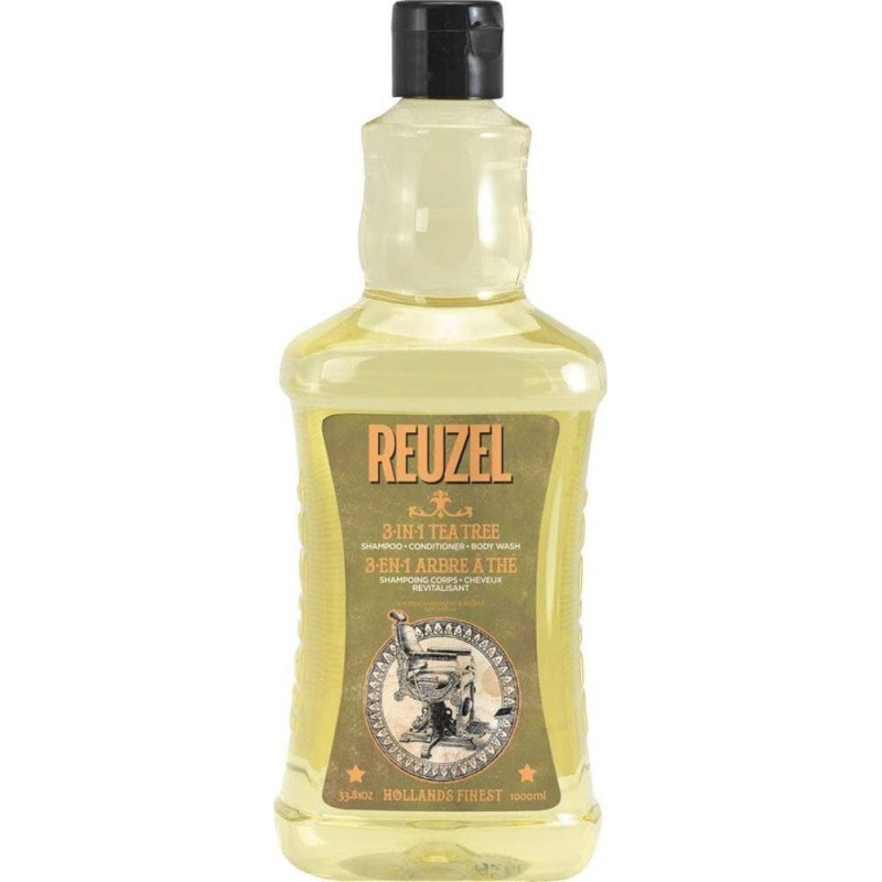 Reuzel Reuzel 3in1 Shampoo szampon odżywka i żel pod prysznic Tea Tree 1000ml