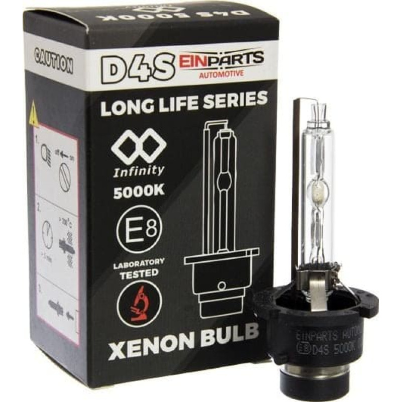 Einparts Automotive Żarówka ksenonowa EINPARTS Long Life D4S 42V 35W (5000K)