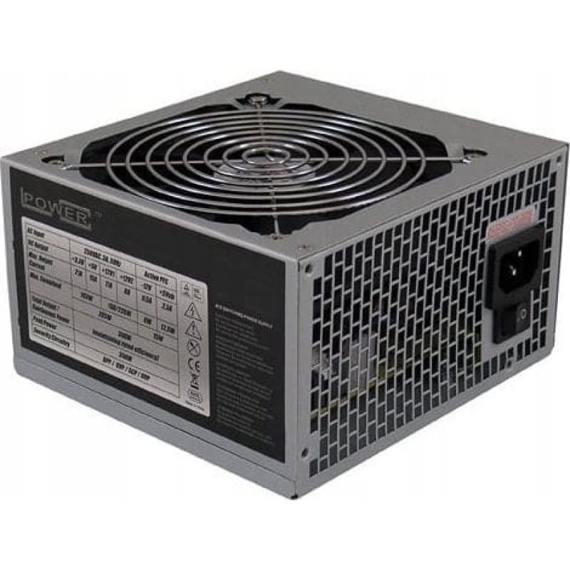 Lc-Power Zasilacz LC-Power LC-POWER ZASILACZ 400W LC400SI V2.31 80+ Bulk 120mm fan, APFC, 1xPCIe, Full Range, DE cable