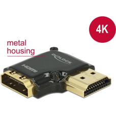 Delock Adapter AV Delock HDMI - HDMI czarny (65661)