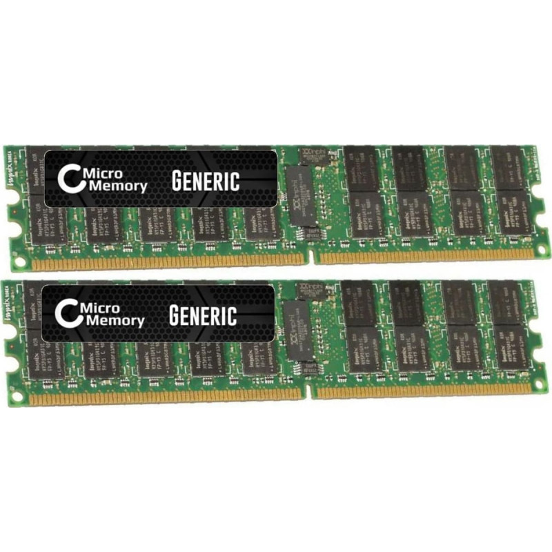 Micromemory Pamięć serwerowa MicroMemory 8GB KIT DDR2 667MHZ ECC/REG - MMG3850/8GB