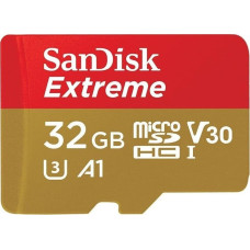 Sandisk Karta SanDisk EXTREME MICROSDHC 32GB