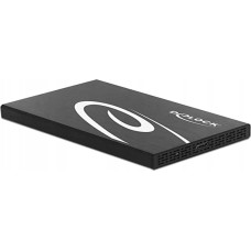 Delock Kieszeń Delock DeLOCK external enclosure for 2.5? SATA HDD / SSD with SuperSpeed USB 10 Gbps (USB 3.1 Gen 2), drive enclosure (black)