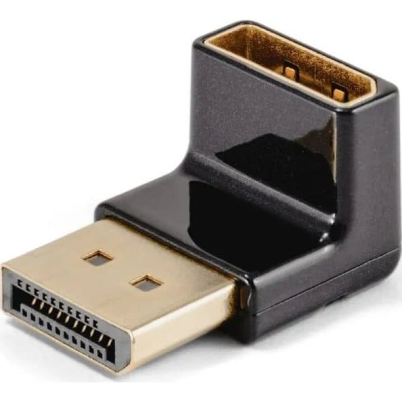 Club 3D Adapter AV Club 3D Club3D Adapter DP  > DP 1.4 90° abgewinkelt   4K@120Hz St/Bu retail