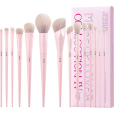 Noname JESSUP_SET Comprehesive Collection estaw czternastu pędzli do makijażu twarzy T495 Crystal Pink