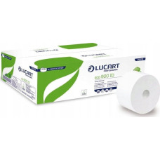 Cliro Lucart Eco 900 ID - Papier toaletowy, 2 warstwy, 202 m, makulatura  12 rolek