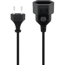 Triton Kabel zasilający TRITON Przedłużacz z wtyczką Euro, 5 m, czarny - Długość kabla 5 m