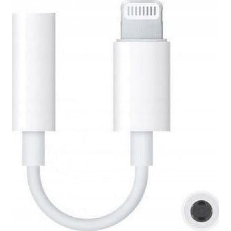 Coreparts Pamięć do laptopa CoreParts CoreParts MSPP74280 zmieniacz płci / kabli Lightning 3.5mm Audio Biały