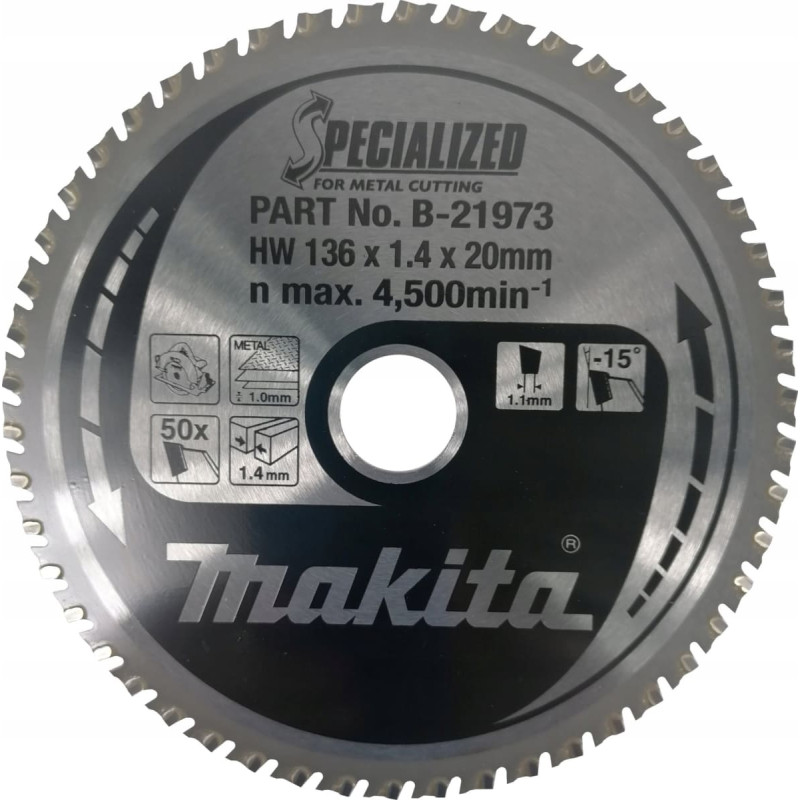 Makita MAKITA PIŁA TARCZOWA  150x20x32z DO METALU