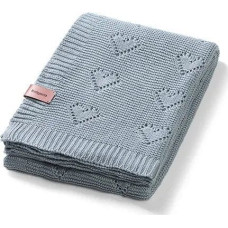 Babyono 1478/02 KOC DZIANINOWY BAMBUSOWY SZARY