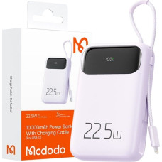 Mcdodo Powerbank Mcdodo Power Bank Mcdodo MC-3255 10000mAh, 22.5W, do Light (fiolet)