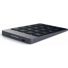 Satechi Klawiatura Satechi Aluminum Bluetooth Bezprzewodowa Grafitowo-czarna US (ST-SALKPM)
