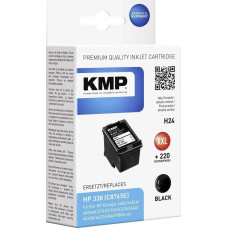 KMP Tusz KMP Patrone HP C8765E Nr.338 comp. black H24 - 1022,4338