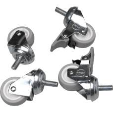 Equip Equip EZW-1   4xRäder für Serverschränke 60mm silber