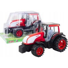 Leantoys Duży Traktor Farmerski Rolniczy Napęd Czerwony