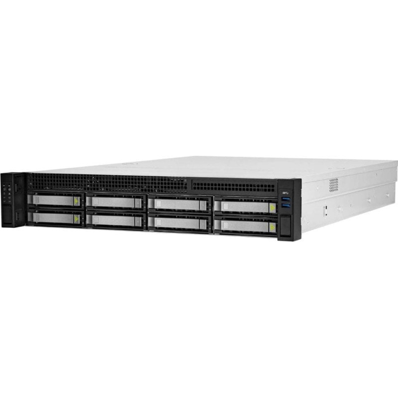In Win Obudowa serwerowa In Win InWin Gehäuse 2U NVMe Hybrid Storage Server RS208-07/550RD/SLIM
