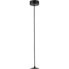 Paulmann Lampa wisząca Paulmann Lampa wisząca łazienkowa GOVE LED 9W 900lm 3000K IP44 230V czarny matowy / metal /  szkło
