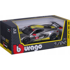 Bburago BBURAGO 1:24 automodelis 2020 Chevrolet Corvette C8R, 18-28024