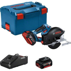 Bosch PILARKA TARCZ.GKM 18V-50 2X5.0AH LI-ION L=BOXX 238 DO METALU  BOSCH
