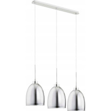 Alfac Lampa wisząca Alfac Alfa Ronda 6014000 lampa wisząca zwis 3x60W E27 srebrny