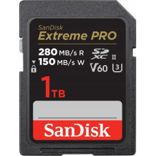 Sandisk Karta SanDisk SanDisk Extreme PRO 1TB V60 UHS-II SD, 280/150MB/s,V60,C10,UHS-II
