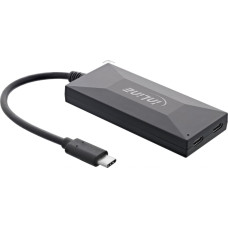 Inline InLine® USB 3.2 Gen.1 OTG Hub, USB Typ-C to 2 Port Typ-C and 3 Port Typ-A, without power supply