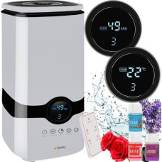 Ruhhy Nawilżacz powietrza Ruhhy Nawilżacz powietrza ultradźwiękowy 4l z aromaterapią i jonizacją + 3 olejki