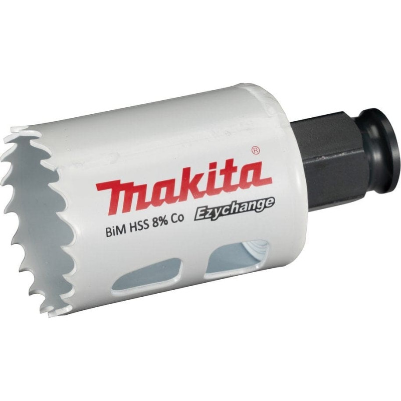 Makita MAKITA OTWORNICA BIM HSS-Co 8%  37mm EZYCHANGE METAL, STAL, ALU, DREWNO, PVC