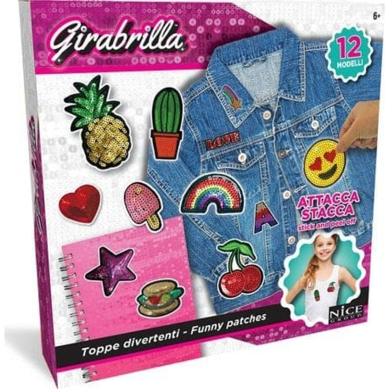 Girabrilla GIRABRILLA ZESTAW Z NASZYWKAMI