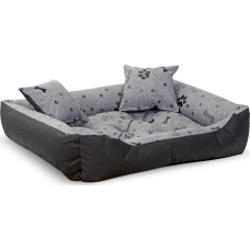 Aio Factory Legowisko kojec Kości  100 x 75 cm czarne  Prestige