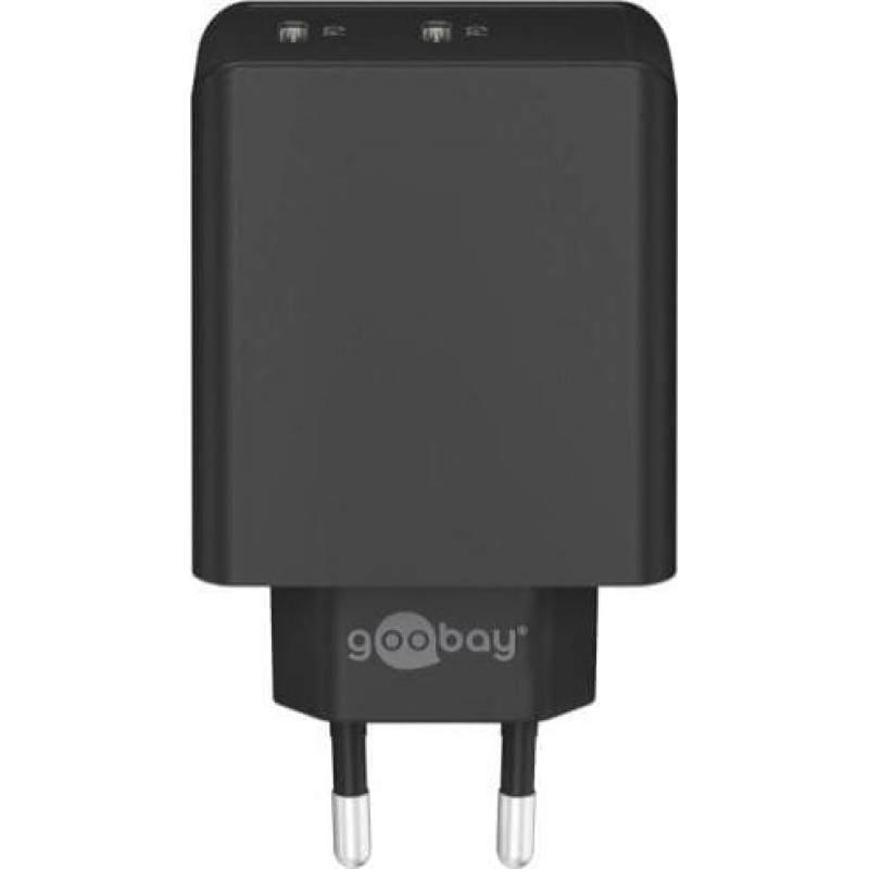 Triton Ładowarka TRITON Podwójna szybka ładowarka USB-C PD (36 W) czarna