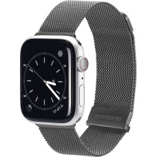 Dux Ducis DUX DUCIS pasek MILANESE magnetyczny ze stali nierdzewnej do Apple Watch 38 / 40 / 41 mm szary
