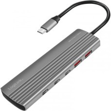 Logilink Ultra slim USB 3.2 hub 2xUSB-A,8XUSB-C,PD,100W