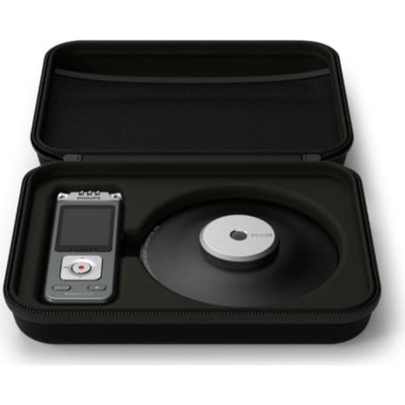 Philips Dyktafon DVT8115 Pamięć 8GB,nagrywanie 360°,microSDHC 32GB