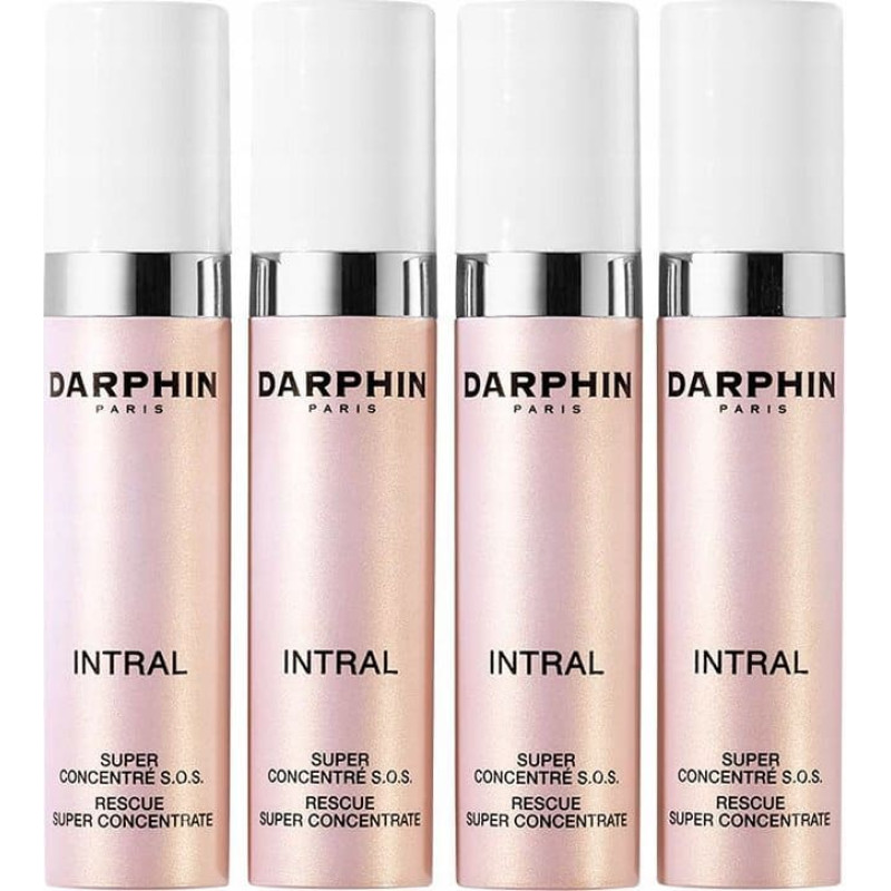 Darphin Set, Darphin, Intral - Rescue, Vitamin E, Soothe/Stabilize & Strengthen, Concentrate, For Face, 4 pcs, 7 ml For Women