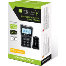 Techly Terminal sieciowy Techly TECHLY Professioneller PoE RJ45 Tester