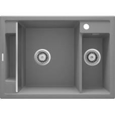 Deante Zlewozmywak Deante MAGNETIC - granitowy magnetyczny 1.5-komorowy Szary (ZRM S503)