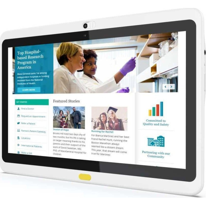 Allnet Monitor Allnet ALLNET Medical PoE Tablet 15 Zoll mit RK3568 Android 11 4GB/16GB